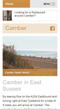 Mobile Screenshot of cambersussex.co.uk